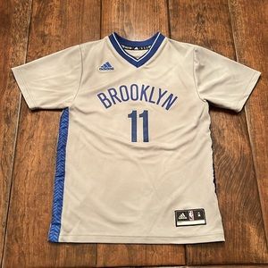 NBA Adidas Brooklyn Nets #11 Lopez Short Sleeve Jersey Boys Size Medium